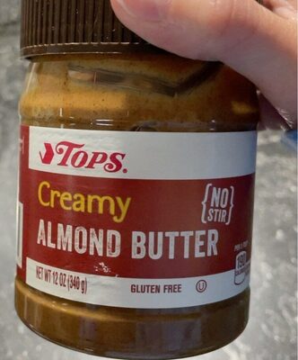 Creamy almond butter