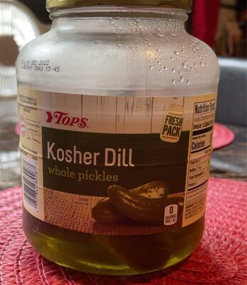 Kosher dill whole pickles