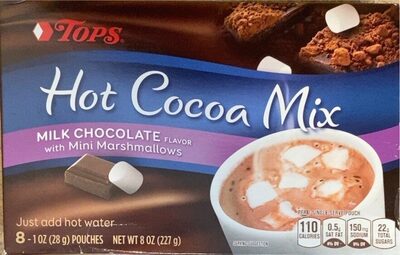 Milk chocolate with mini marshmallows hot cocoa mix
