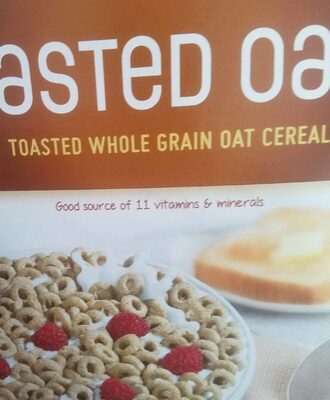 Toasted whole grain oat cereal