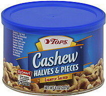 Lightly salted halves & pieces cashews
