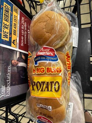 6 Big Buns Potato