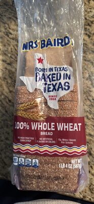 100% Whole Wheat Bread