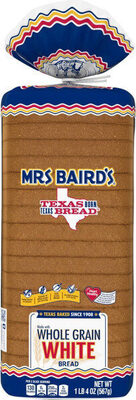 Mrs baird's whole grain white bread