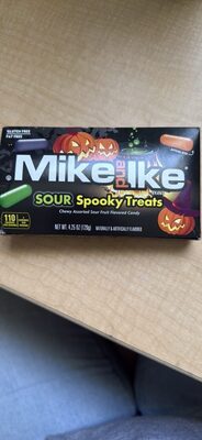SOUR Spooky Treats Chewy Assorted Sour Fruit Flavored Candy