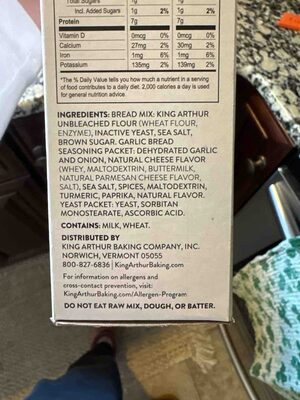 Pull-Apart Garlic Bread Mix Kit
