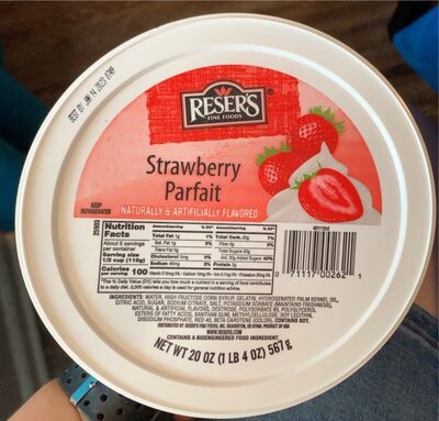 Strawberry parfait
