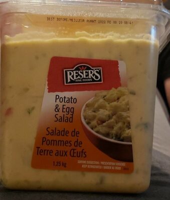 Potatoe and egg salad