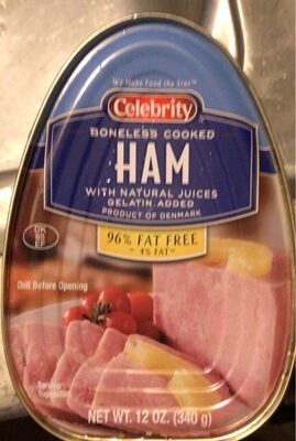 Boneless cooked ham