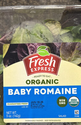 organic baby romaine