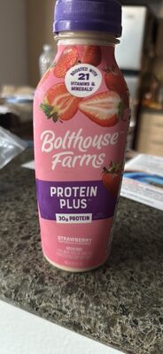 Protein Plus Strawberry Protein Shake