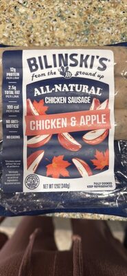 Chicken & Apple Chicken Sausage
