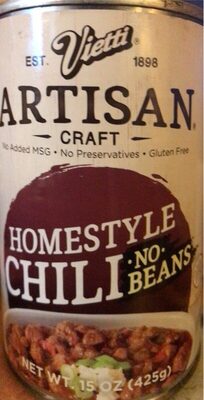 Homestyle Chili No Bean