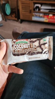 Raw organic coconut bar