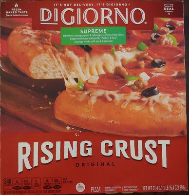 Rising Crust Supreme Pizza