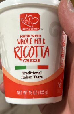 Whole Milk Ricotta Cheese