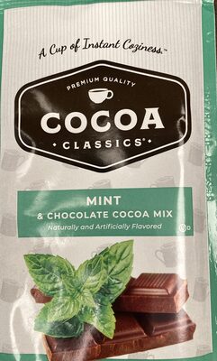 Mint chocolate cocoa mix