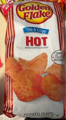 Flake hot thin & crispy potato chips