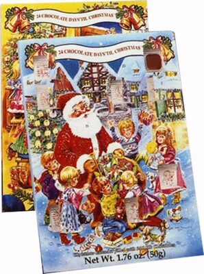 Alberts advent calender chocolates set