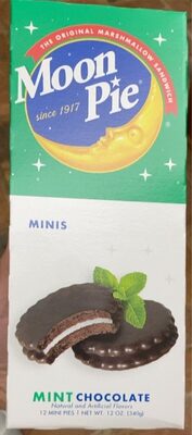 mint chocolate moon pie