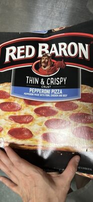 Thin & Crispy Crust Pepperoni Pizza