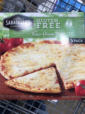 Thin & Crispy Crust Four-Cheese Pizza