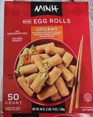 Mini Chicken Egg Rolls