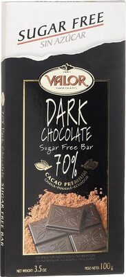 Chocolate negro sin azucar
