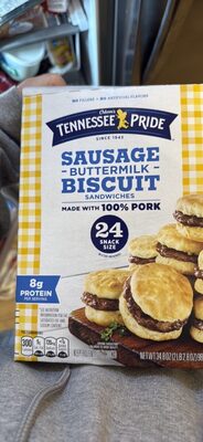 Sausage Buttermilk Biscuit Sandwiches