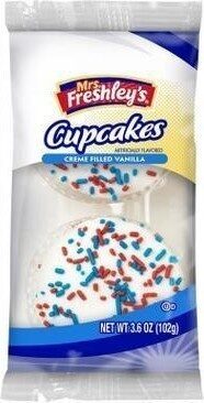 Creme Filled Cakes Cupcakes