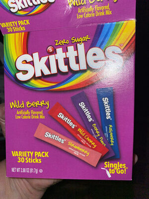 Skittle water packs