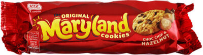 Original Maryland Cookies Choc chip & Hazelnut