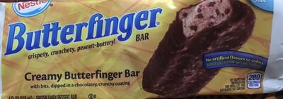 Creamy butterfinger bar