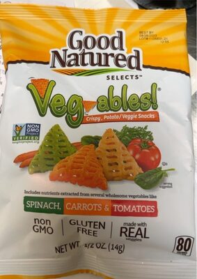Vegetables! Crispy snacks