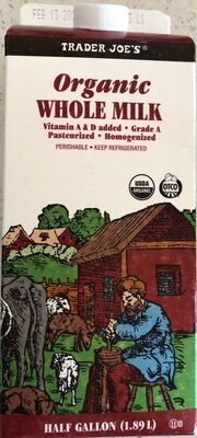 Organic Whole Milk