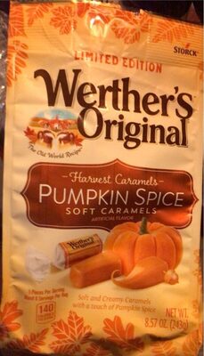 Werther's Original Pumpkin Spice Soft Caramels