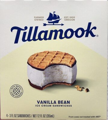 Vanilla Bean Ice Cream Sandwiches