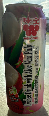 Lychee Drink With Aloe Vera Pulp