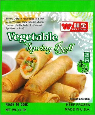 Vegetable spring rolls