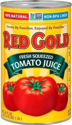 Fresh squeezed tomato juice