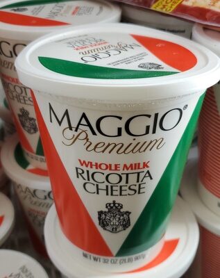 Whole milk ricotta cheese