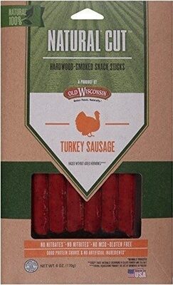 Natural cut snack sticks