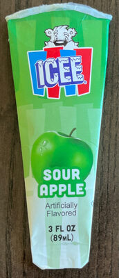 Icee sour apple