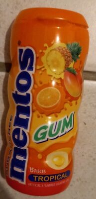 Mentos gum tropical