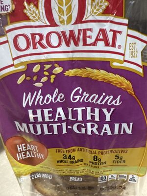 Healthy multi-grain bread, healthy multi-grain