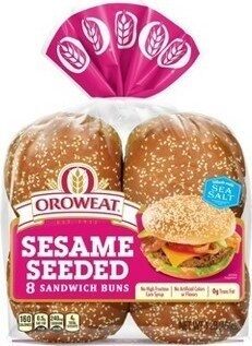 Sesame Seeded Sandwich Buns