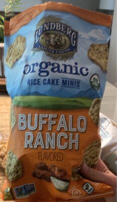 Organic Rice Cake, Mini, Buffalo Ranch