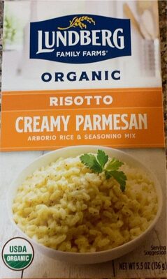 Arborio White Rice & Seasoning Mix Creamy Parmesan Risotto