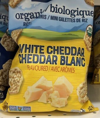 ROC Rice Cake Minis, White Cheddar