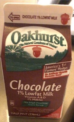 Chocolate 1% Lowfat Milk